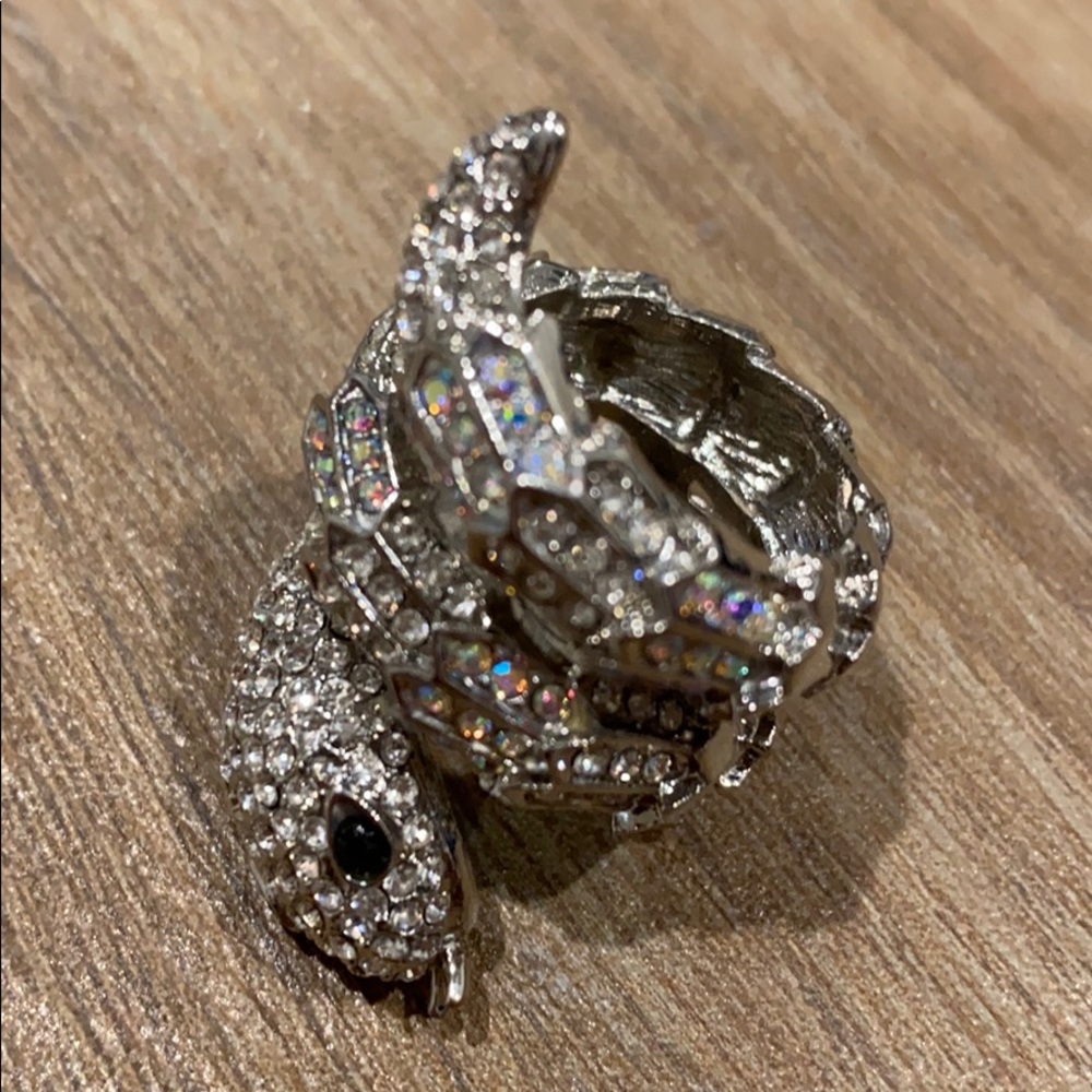 Crystal snake brand new ring size 5.